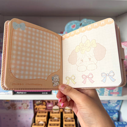 Mikko illustrations Girl’s Day Small Magnet Strap Notebook Journal