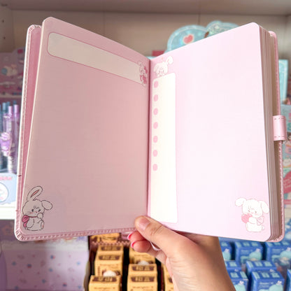 Mikko illustrations Natsu A5 Magnet Strap Notebook Journal