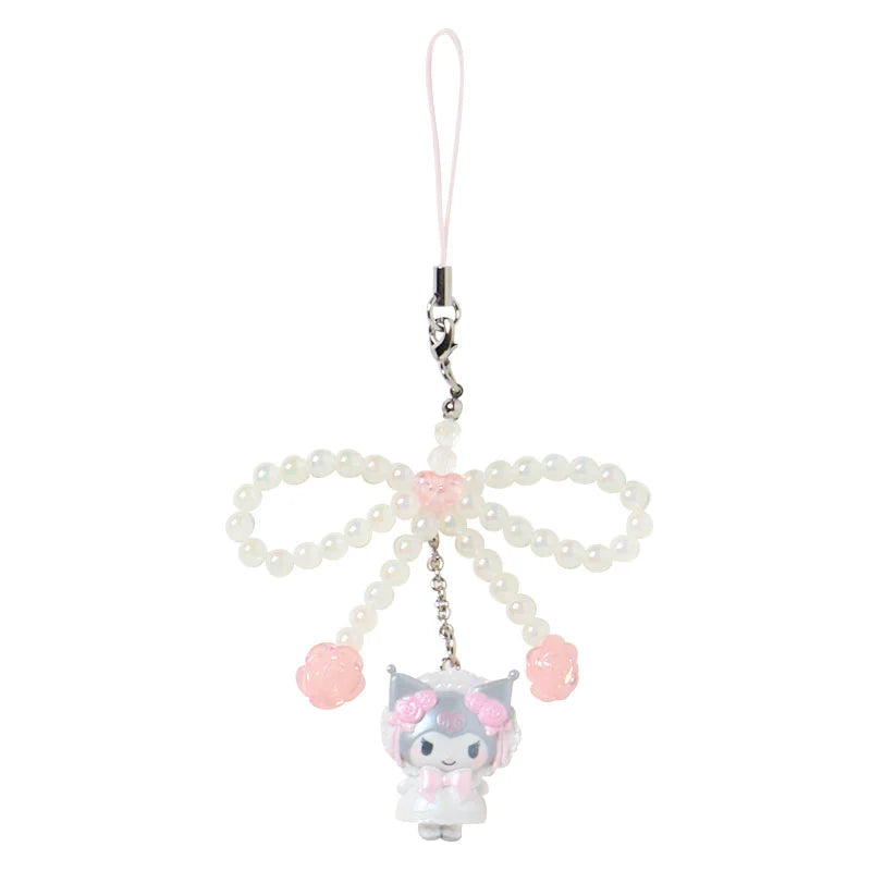 Sanrio White Frill Phone Charm Blind Box