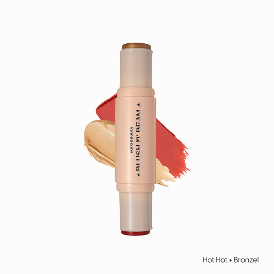 Kara Beauty Blush N’ Beam- Hot Hot+Bronze