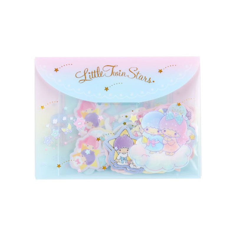Sanrio Little Twin Stars Envelope Case Sticker Set