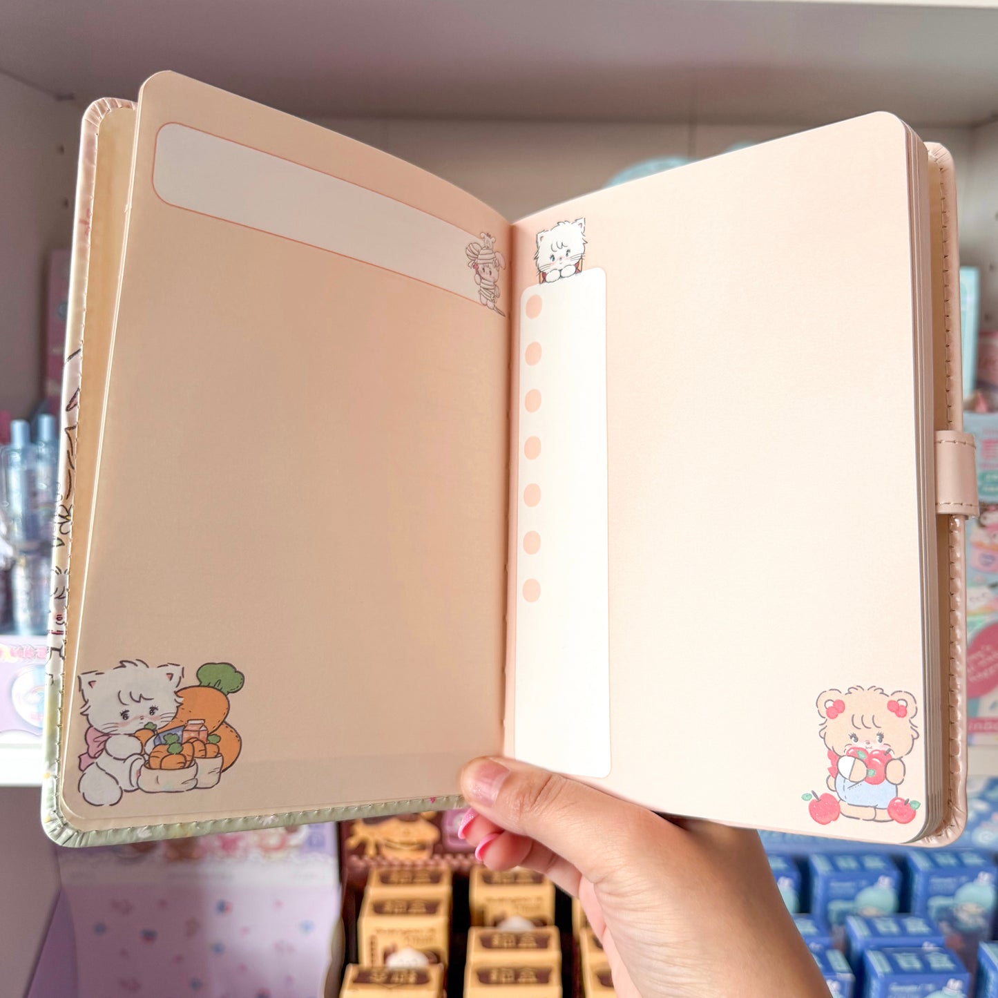 Mikko illustrations Family A5 Magnet Strap Notebook Journal
