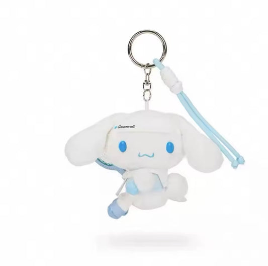 Cinnamoroll Tennis Academy Plush Keychain