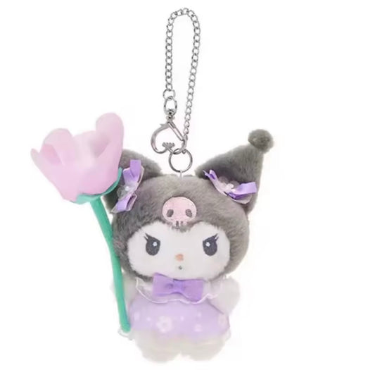 Kuromi Elf Fantasia Plush Keychain