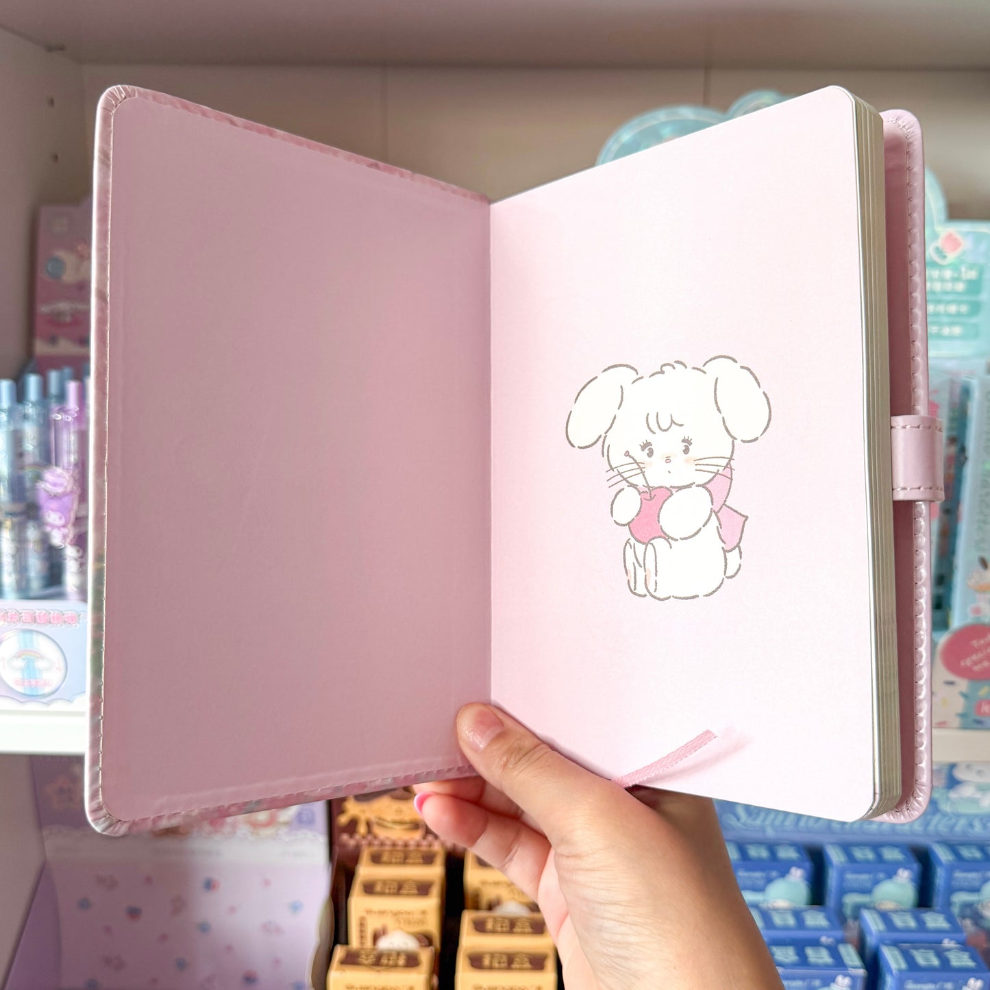 Mikko illustrations Cammy A5 Magnet Strap Notebook Journal