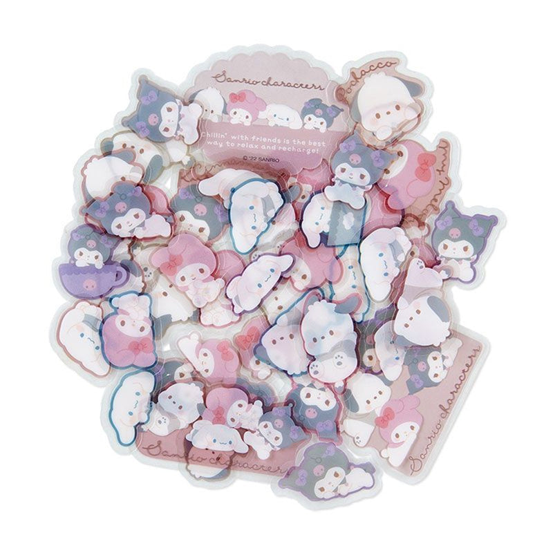 Sanrio Characters Chill Time Sticker Set 45ct