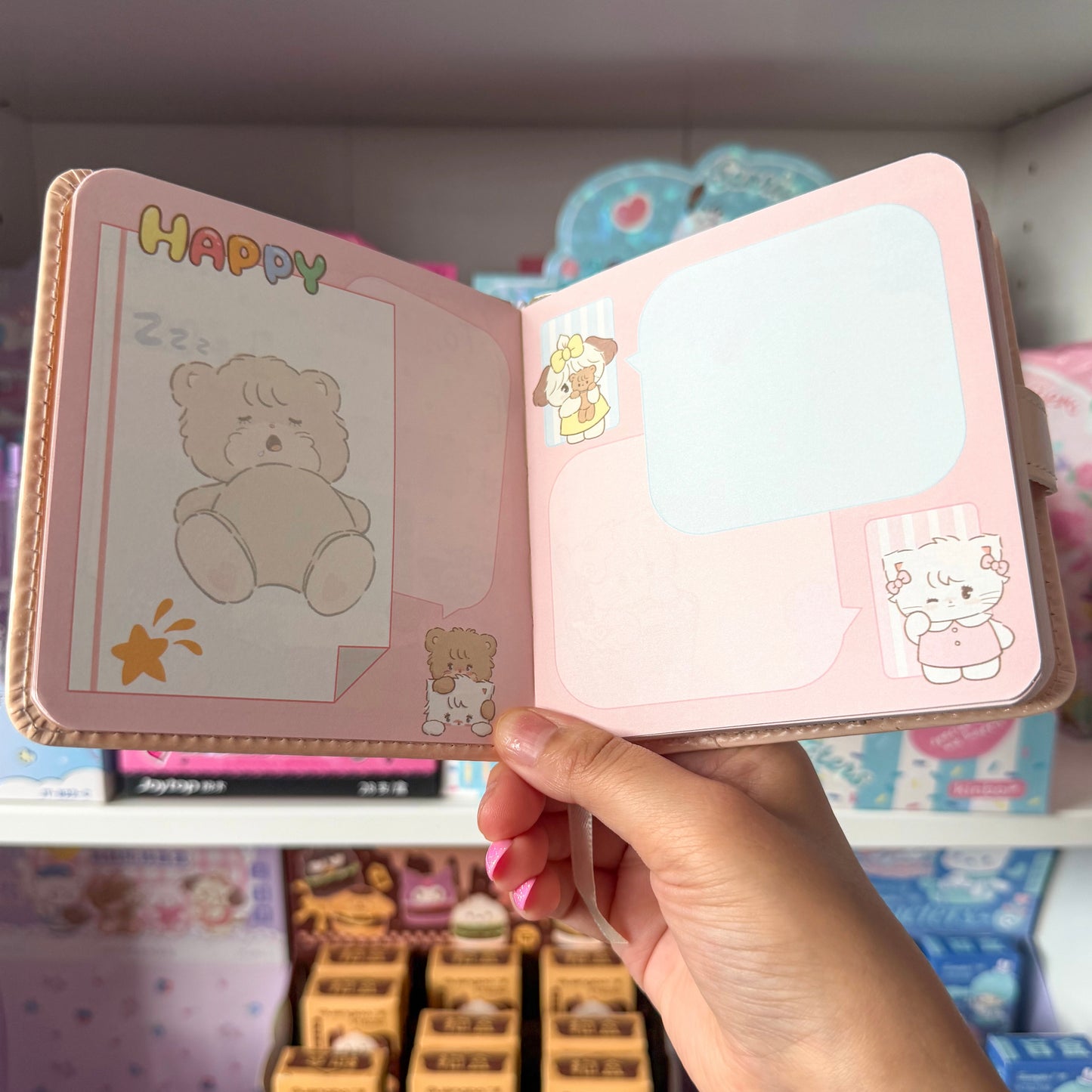 Mikko illustrations Girl’s Day Small Magnet Strap Notebook Journal