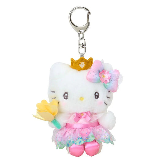Hello Kitty Everyone Is The Star Plush Keychain