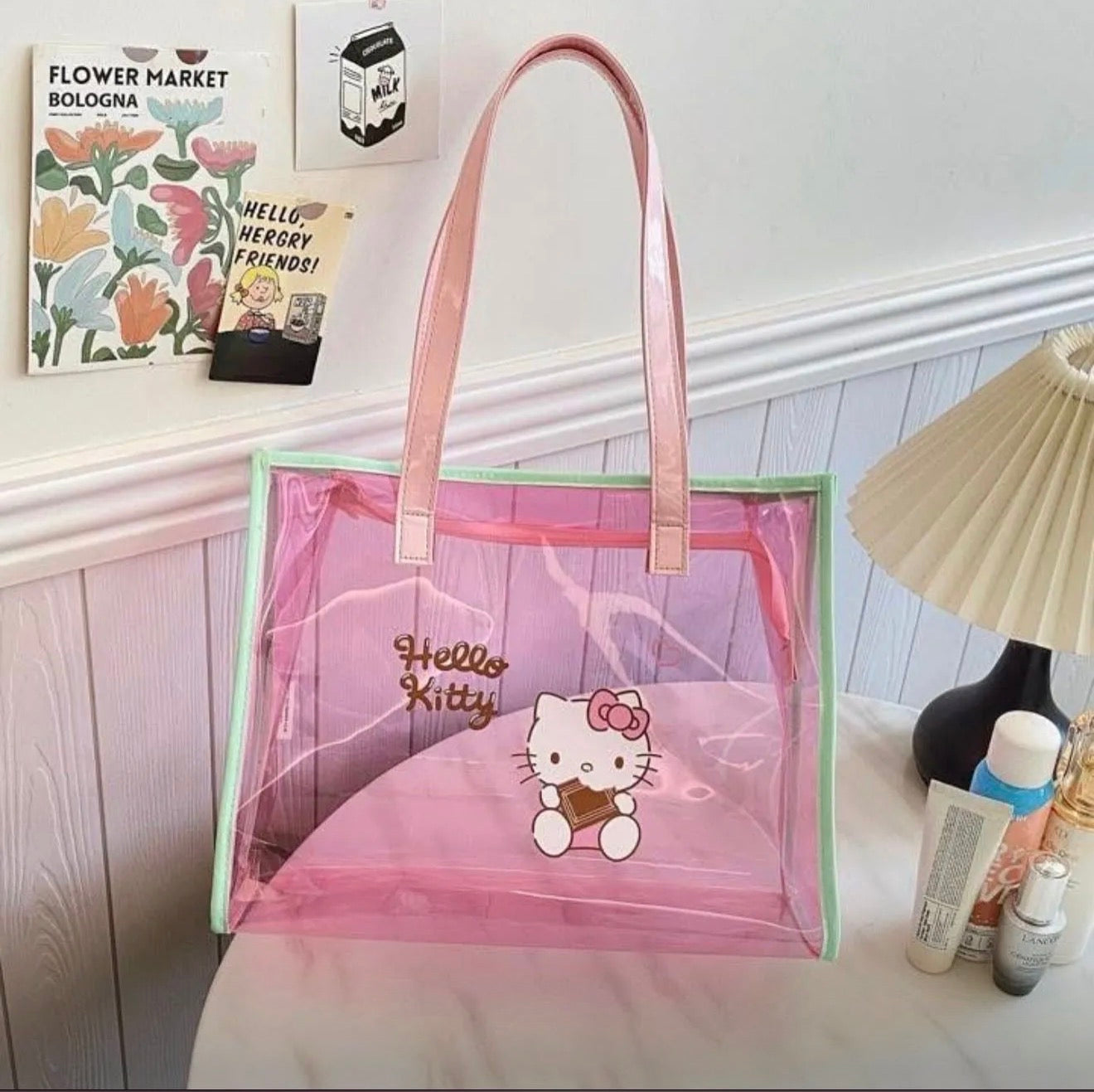Hello Kitty Jelly Tote Bag