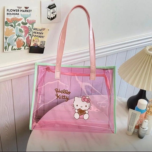 Hello Kitty Jelly Tote Bag