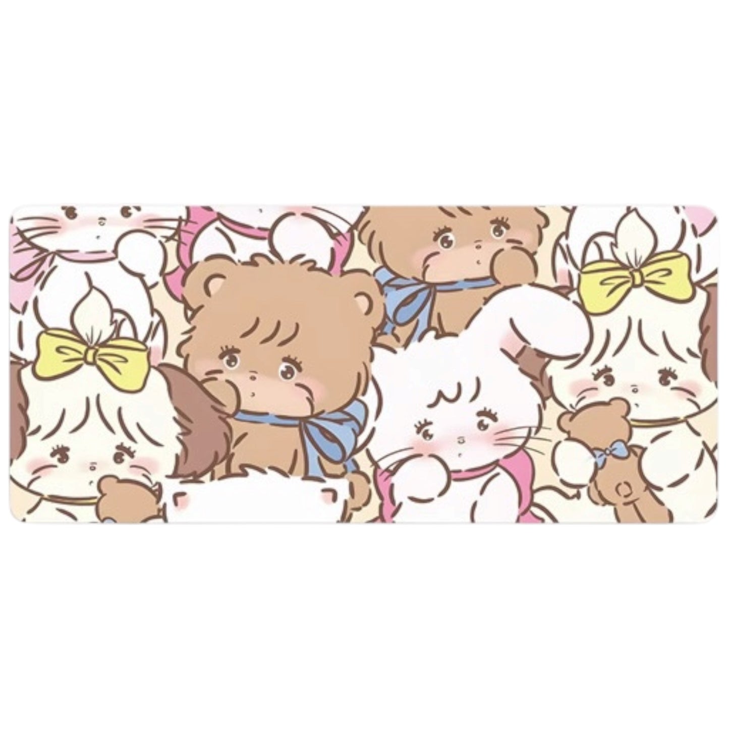 Mikko illustrations Family Fun Large Desk Mat