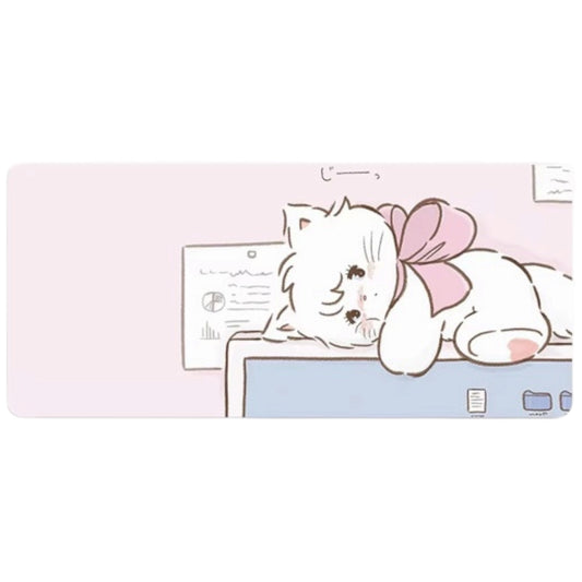 Mikko illustrations Office Mousse Large Desk Mat