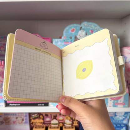 Mikko illustrations Soufflé Small Magnet Strap Notebook Journal