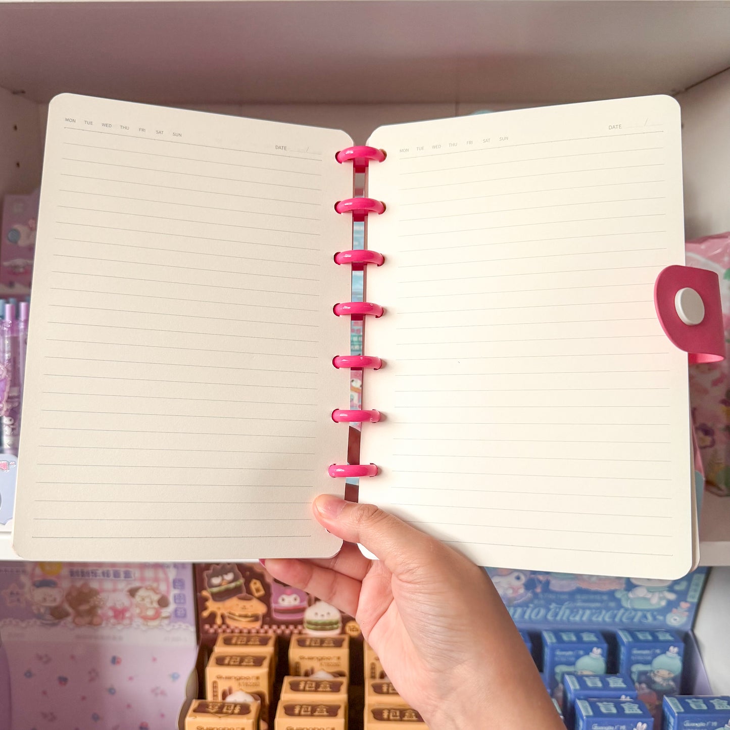 Mikko illustrations Disc Notebook With Buckle Strap