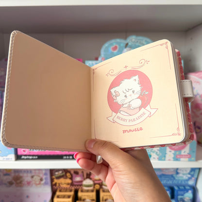 Mikko illustrations Mousse Strawberry Small Magnet Notebook Journal