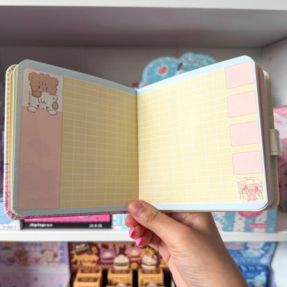 Mikko illustrations Shopping Day Small Magnet Strap Notebook Journal