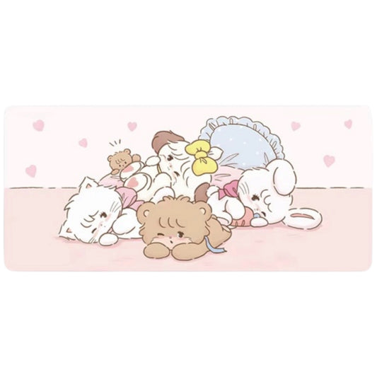 Mikko illustrations Family Cozy Large Desk Mat