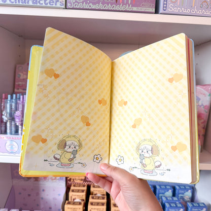 Mikko illustrations Summer Family A5 Hardcover Notebook Journal