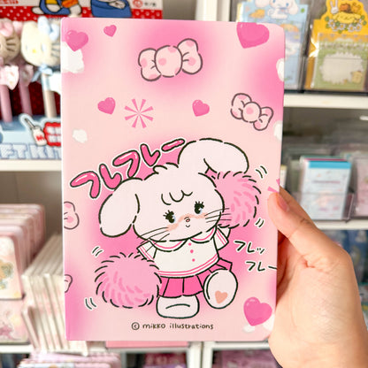 Mikko illustrations Cammy Cheerleader A5 Hardcover Notebook