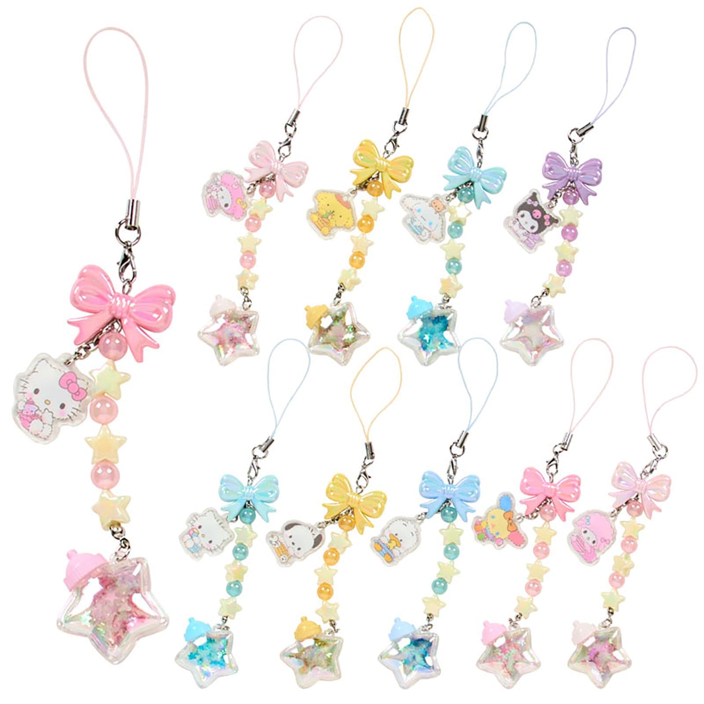 Sanrio Stardust Baby Bottle Phone Charm Blind Box
