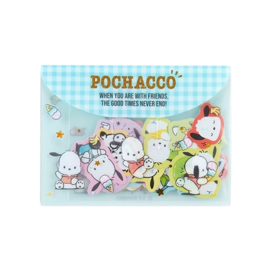 Sanrio Pochacco Envelope Case Sticker Set