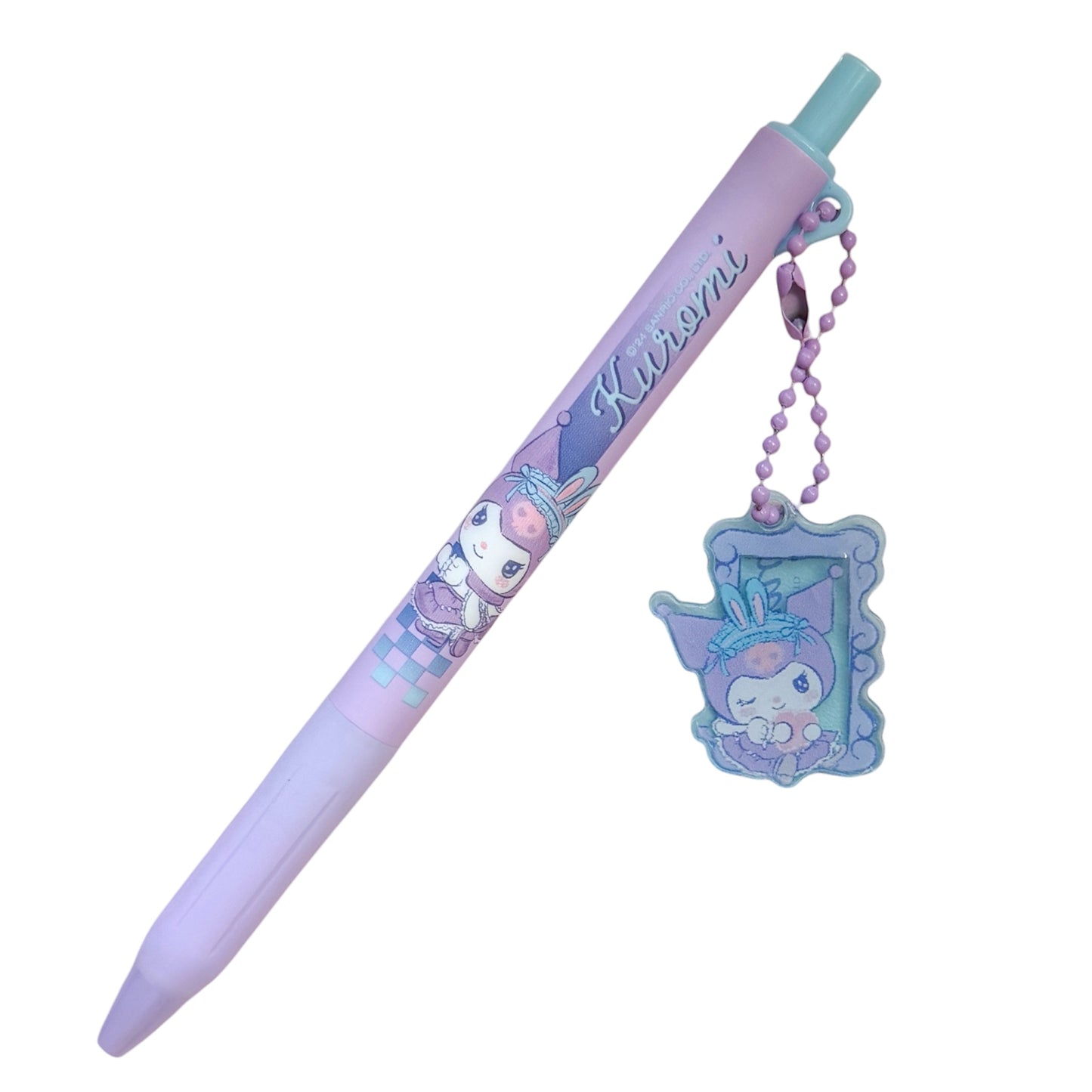 Kuromi Single Pen With Dangle Charm