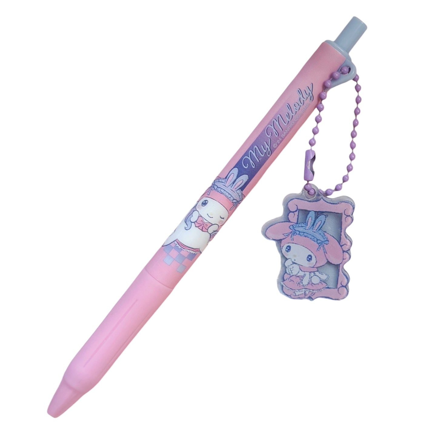 My Melody Single Pen With Dangle Charm