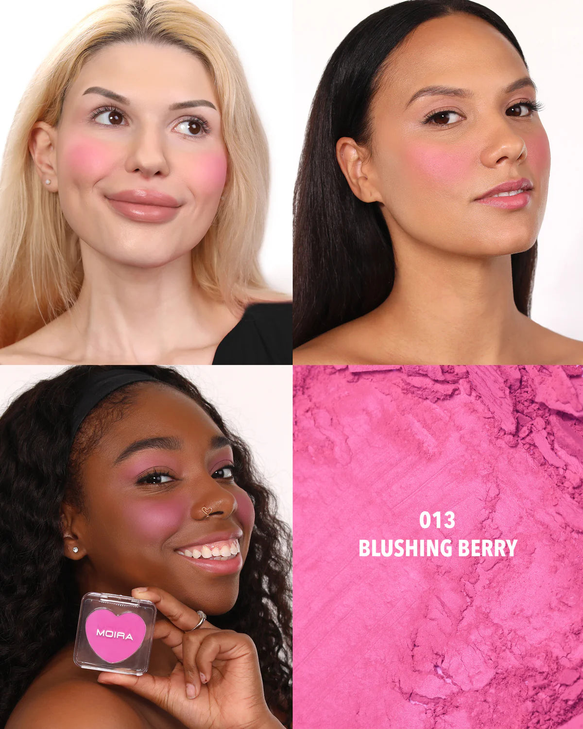 Moira Cosmetics Love Spell Powder Blush- Blushing Berry