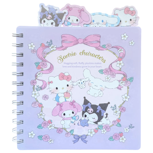Sanrio Characters Notebook With Tabs
