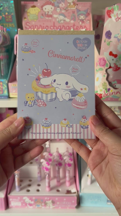 Sanrio Cinnamoroll Notepad With Sticker Sheet